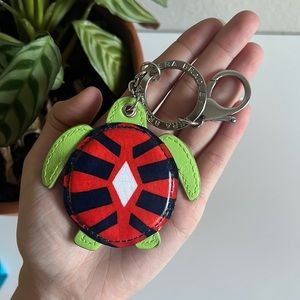Vera Bradley Turtle Key chain in Sun Valley